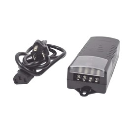 Epcom Larga Distancia Fuente de alimentación de 11-15 Vcd @ 5 Amper para 4 cámaras Voltaje de Entrada: 110-240 Vac