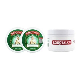 Borotalco Velveting Body Cream Large Size 250ml + 150ml (2 Pieces) / 보로탈코 벨벳팅 바디 크림 대용량 250ml+150ml 2개