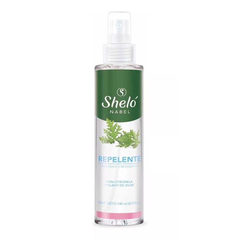Sheló Nabel Repelente Para Zancudos Y Mosquitos, Shelo Nabel, 140ml...