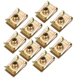 JenNiFer 10 Pcs M6 6 mm Sports Bike Fairing Spire Speed Clips Plumber Bargain Machine Kits For Motorcycle Car