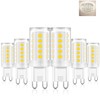 G9 LED Bulb, 4000K Natural White (Milk White) Bi Pin