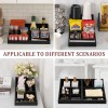 unbrand Coffee Station Organizer for Countertop, Condiment Storage Caddy