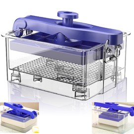 Greek Yogurt Strainer with Lid. 2 inner (1qt and 2qt), max Filter 0.5qt and 1qt.Dishwasher Safe.for Tufo or Vegetable Rice