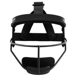 RIP-IT Defense Pro Softball Face Mask | Lightweight Protective Softball Fielder's Mask | Youth | Black