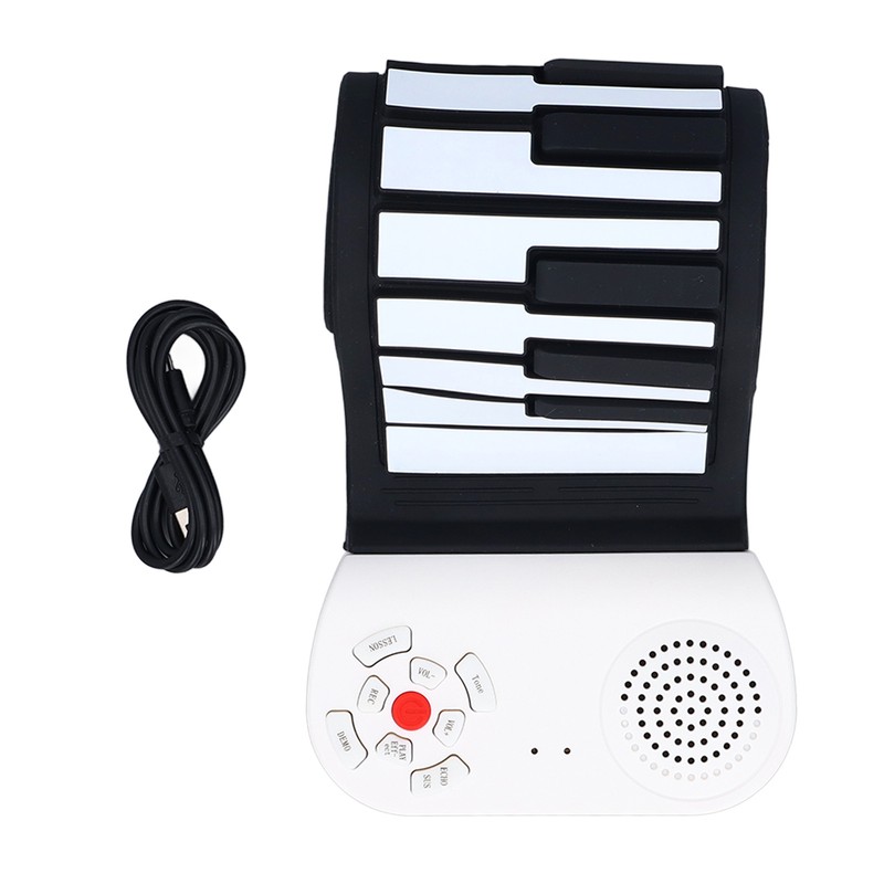 49 Keys Hand Roll Up Piano USB Charging Electric Foldable