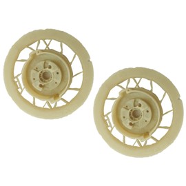 MaxLLTo Replacement 28421-ZE2-W01 28441-ZE2-W01 Recoil Starter Rewind Pulley Compatible for Honda Riding Lawn Mower GX240 GX270 8HP & 9HP Engines Pack of 2
