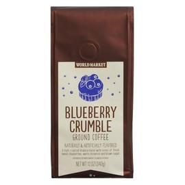 World Market Blueberry Crumble Cinnamon Light Roast Ground Coffee 12 Oz.
