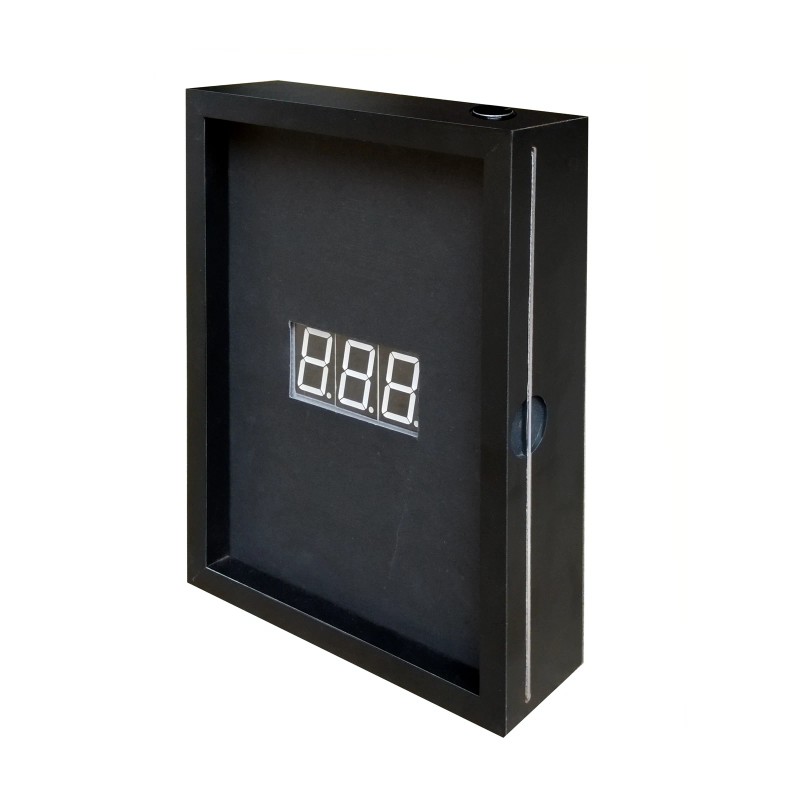 FixtureDisplays 3-Digit Counter LED Display Box Branding Marketing Box Sales