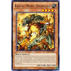 Yu-Gi-Oh! - Koa'ki Meiru Overload (SECE-EN033) - Secrets of Eternity - 1st Edition - Rare