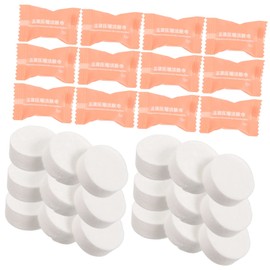 Mikinona Mini Compressed Towel Tablets 50pcs Disposable Wash Towels for Travel Outdoor Daily Use