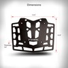 Tusk Top Rack Luggage Carrier Rear Tail Rack Compatible with
