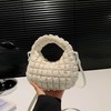 LAM GALLERY Small Quilted Bubble Bag Lightweight Puffer Handbag Soft