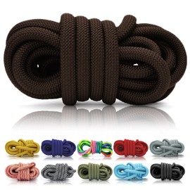 Ganzoo PPM Rope 5 Metres, Rope Dog Lead, Collar, Rigging, Polypropylene Multifilament Rope, 8 mm Thickness, Dark Brown