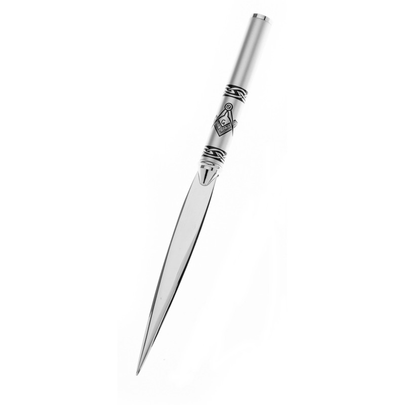 Pen & Letter Opener Set with Masonic Design & Gift