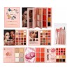 5 En 1 Paleta Sombras, Gloss, Iluminador, Rubor Y Contorno