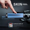 CHOOEE Mountain Bike Handlebar with Double Lock On Clamp，Bicycle grips