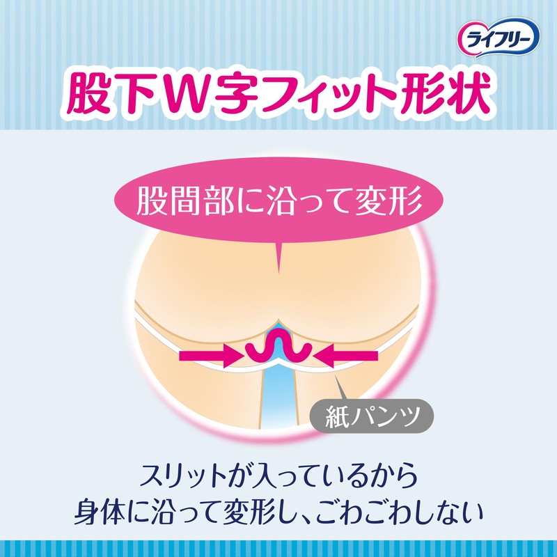 LifeFree Urine Remover Pads for Paper Pants, Compact, Absorbs 2