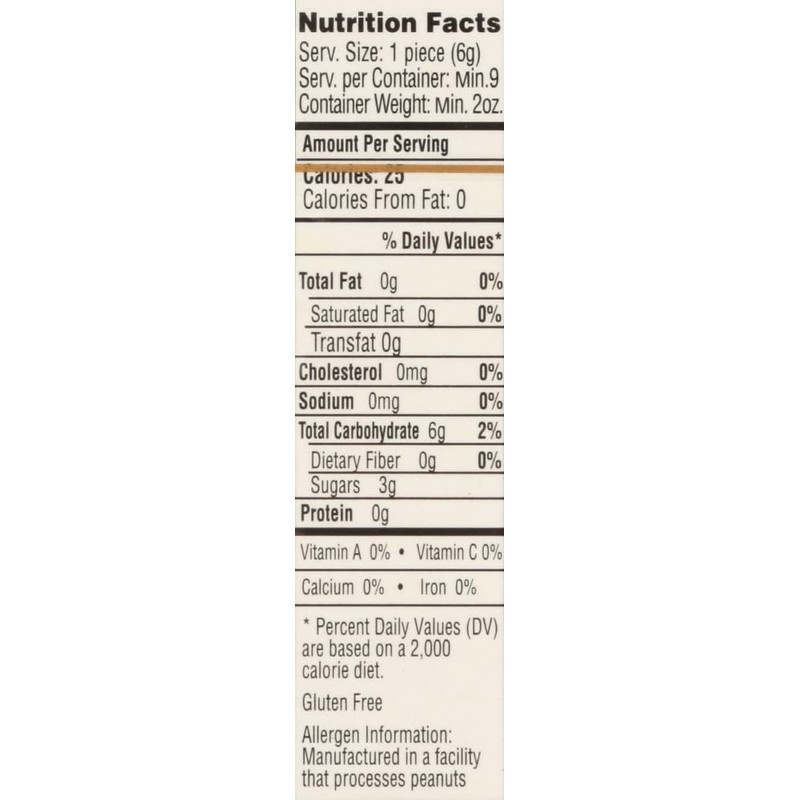 Reed's Ginger Candy Chews Candy Rolls - 2 oz