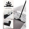 Angootao Heavy Duty Floor Squeegee, 53 Inch Long Handle Cleaning