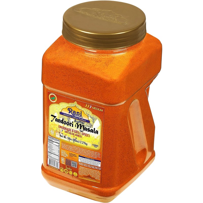 Rani Tandoori Masala Indian 11-Spice Blend 80oz (5lb)