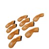 9pcs Golf Club Cover PU Leather Stylish Portable Golf Head