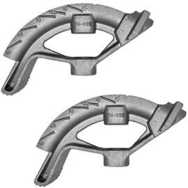 1/2" Bender - Hand Bender with Head - Aluminum Conduit Bender Full Assembly - Conduit Metal Pipe Bender (Without Handle) Pack of 2