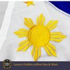Homissor Philippine Flag Philippines Filipino Flags 3x5 Ft Outdoor Embroidered