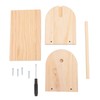 Wooden Yarn Holder Single Rotating Yarn Storage Horizontal Crochet Yarn