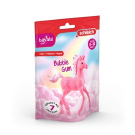 Schleich bayala, Collectible Unicorn Toy Figure for Girls and Boys, Bubble Gum Unicorn Figurine (Dessert Series), Ages 5+