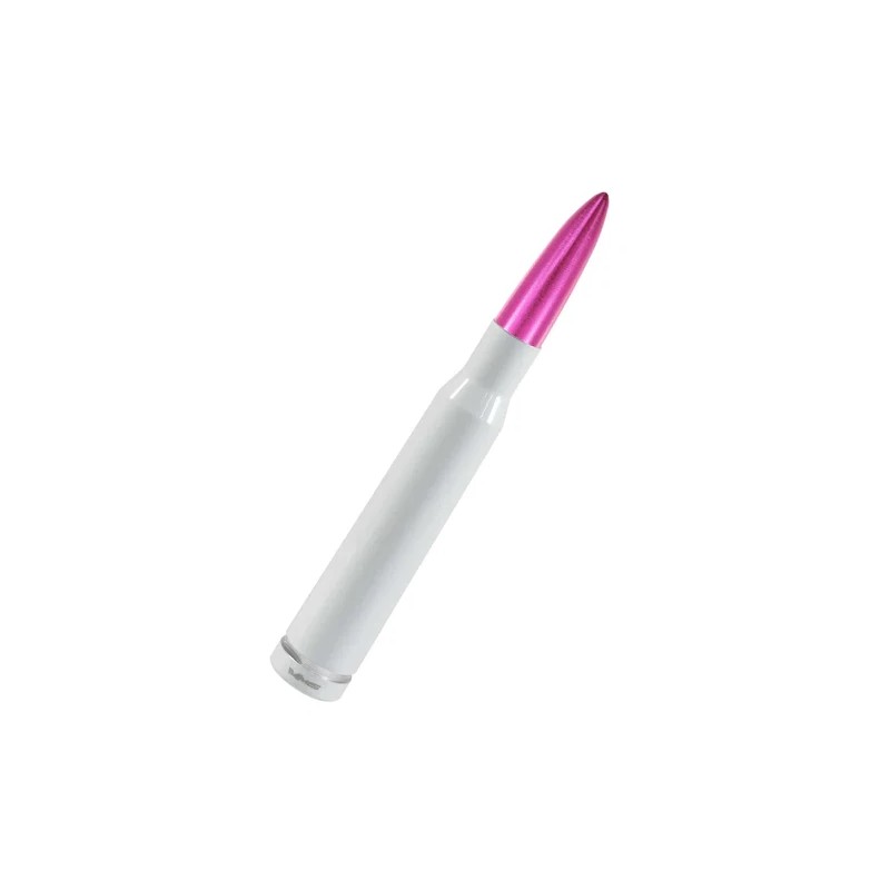 VMS Racing Pink and White Bullet Antenna For Ford Bronco