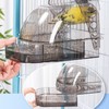 FYHJTRT Bird Bath Cage - Hanging Bird Bath Tub with