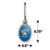 Guess What Corgi Butt Funny Joke Antiqued Oval Charm Clothes