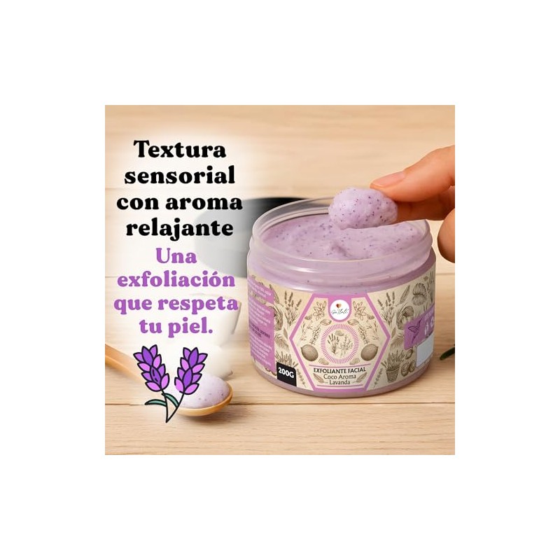 Exfoliante Facial - Natural - Orgánico - Suave - Limpieza