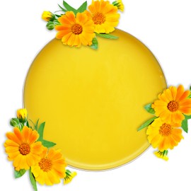 Feelia - Calendula Salve, All-Natural Balm for Soothing Rashes, Dry, Irritated Skin, Post Tattoo Care, Burns, Eczema & Chapped Hands, Palm Oil-Free, Cruelty-Free, Moisturising, Made in the UK - 100ml