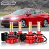 CHUSYYRAY For Chevy Cruze 2016-2019 4pc 6000K LED Headlight High&Low