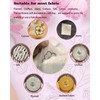 Karpoulra 6 Sheets 8.5"x11" Sticky Water Soluble Embroidery Stabilizer, Dissolvable