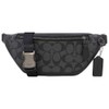 Coach F84711 Men's Signature Outlet Body Bag, Hip Bag, Black