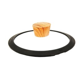 Westinghouse Tapa Gris Madera para Sartén, Olla, Cacerola o Arrocera (18cm) (WCGL0032018)