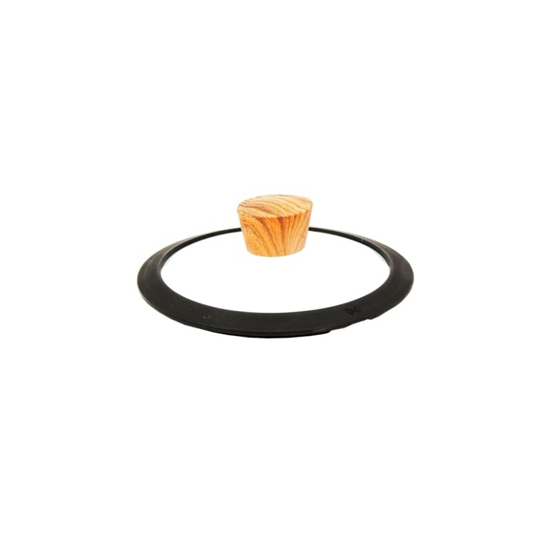 Westinghouse Tapa Gris Madera para Sartén, Olla, Cacerola o Arrocera
