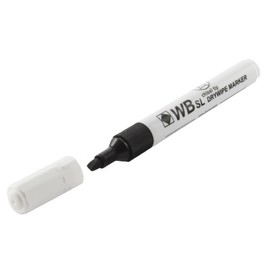 Whitebox Chisel Whiteboard Marker - Black