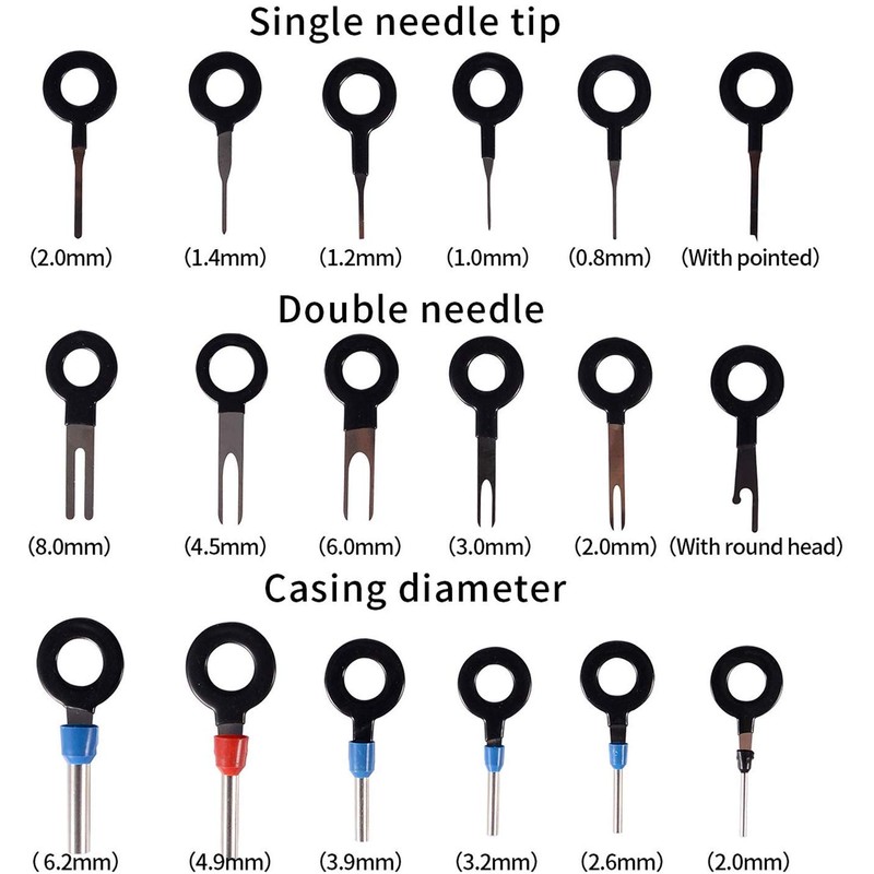 GTIWUNG Pack of 36 Terminals Removal Tools, Release Tool for