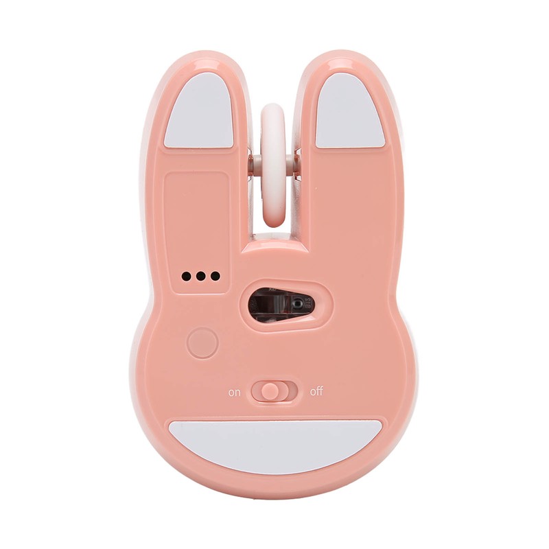 Cute Rabbit Wireless Mouse 2.4G Adjustable DPI Sensitivity 33ft Effective