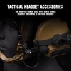Fast Helmet ARC Rail Adapter COMTAC3 Tactical Pickup Headset Suspension