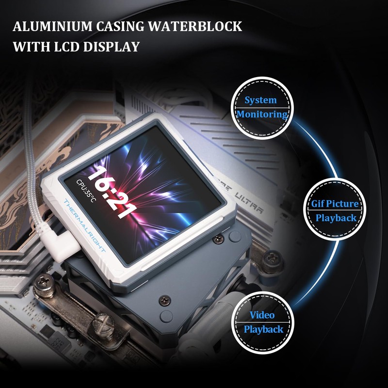 Thermalright FW360 Ultra ARGB White CPU AIO Cooler,PC 360 Specification