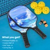 Pickleball Paddles, Pickleball Paddles Set of 2, USAPA Approved Fiberglass