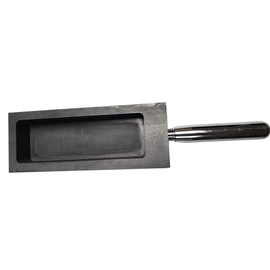 LLF Gold Silver Graphite Ingot Mold Mould Crucible for Melting Casting Refining with Metal Bar (4kg)