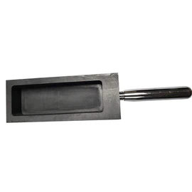 LLF Gold Silver Graphite Ingot Mold Mould Crucible for Melting Casting Refining with Metal Bar (4kg)