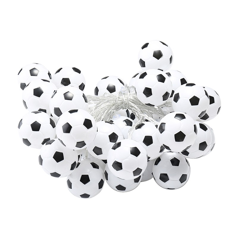 20FT 40LED String Lights Football Soccer Shaped Fairy Lights LED