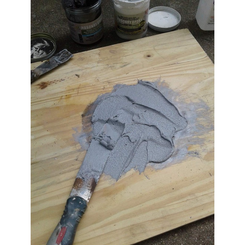 PC Products PC-Masonry Epoxy Adhesive Paste, Two-Part Repair, 8 oz