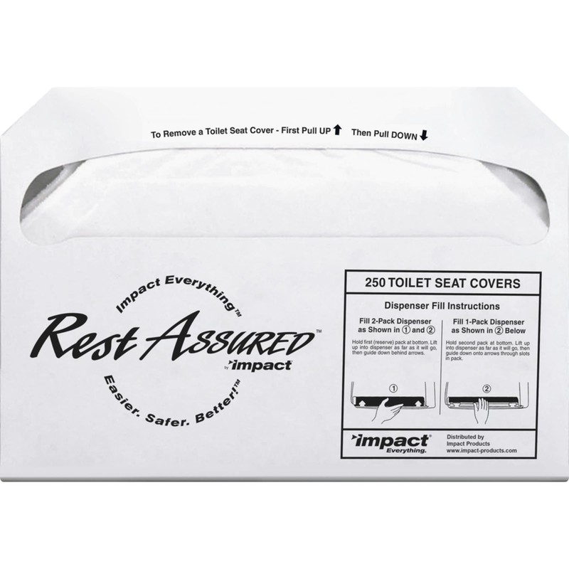 Rochester Midland - IMP25130873 Toilet Seat Covers, Case Of 1000